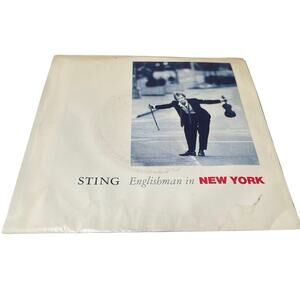 STING Englishman In New York/ Ifyou There 45 Rpm 7in 1987 A&m Records